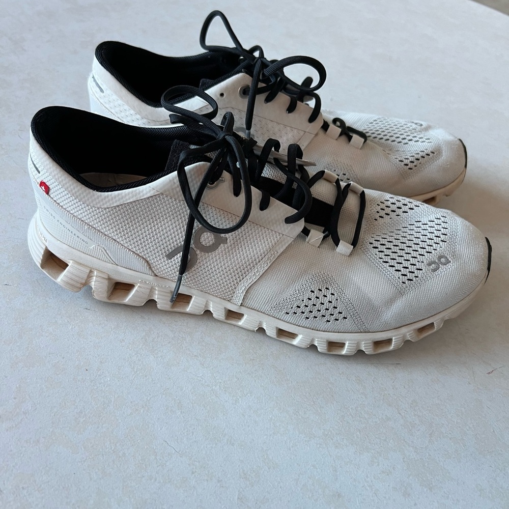 On Running White Athletic Shoes